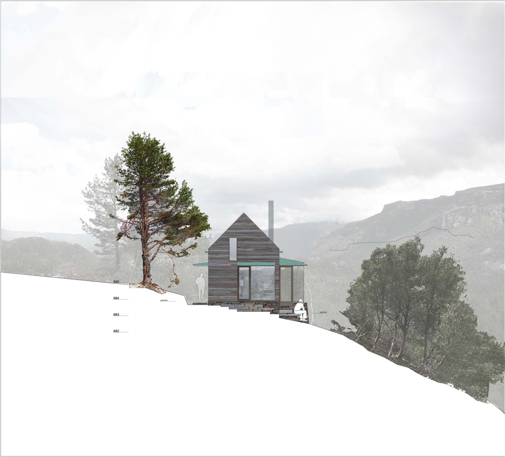 mountain cabin solfonn langedalen